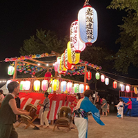 金森商工会夏祭りのお手伝い1