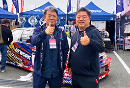 D1GP Rd.0 応援に2